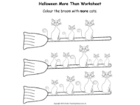 Halloween Adding - Worksheet
