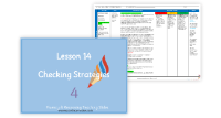 14. Checking strategies