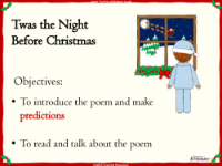 Twas the Night Before Christmas - Lesson 1 - PowerPoint