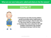 Show it! - Body Parts - Kindergarten