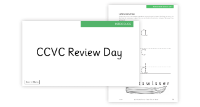 Phonics Phase 4, Week 5 - Lesson 1 CCVC Review