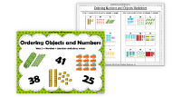 Ordering Objects and Numbers