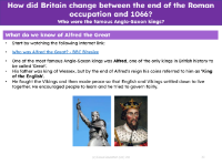 Alfred the Great - Info pack