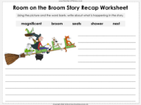 Lesson 6 - Story Recap Worksheet 2