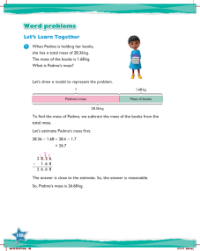 Learn together, Word problems (1)