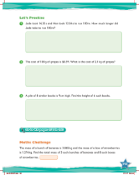 Max Maths, Year 6, Maths Challenge, Word problems