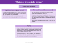 What does it mean to be famous? - Continuous Provision