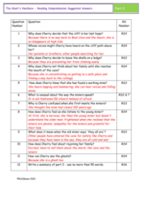 6. Reading Comprehension Answers