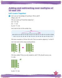 Learn together, Adding and subtracting near multiples of 10 and 100 (1)