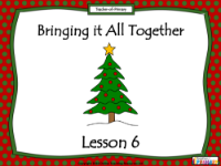 Christmas Poetry Unit - Lesson 6 - Bringing it all together PowerPoint