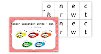 Common Exception Words - Set 7