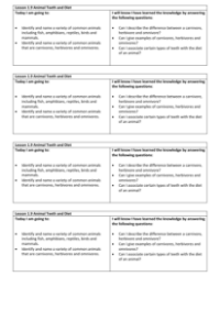 Objectives Labels