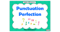 Punctuation Perfection