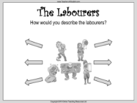 A Midsummer Nights Dream Lesson 3: The Most Lamentable Comedy and Most Cruel Death of Pyramus and Thisbee - The Labourers Worksheet