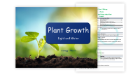 Plant Growth (Light and Water)