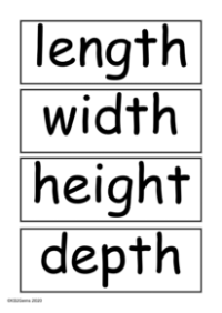 Vocabulary - Measures: Length