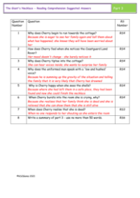 6. Reading Comprehension Answers