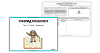 Writing Fiction - Creating Characters