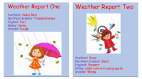 The Weather - Weather Report Cards