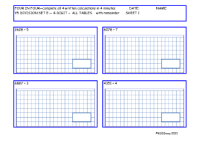 Division Set E 4 digit number -  All Tables with remainder