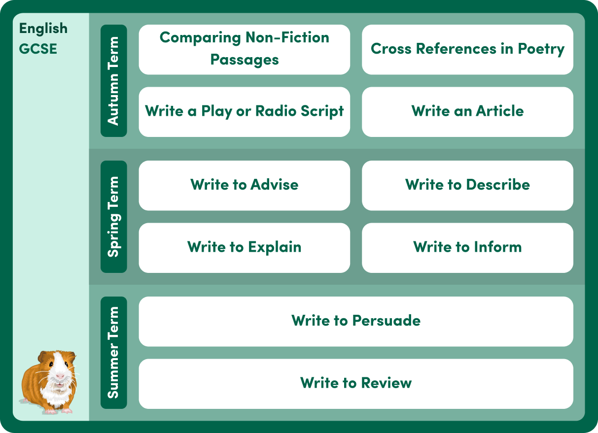 GCSE English - Guinea Pig Education